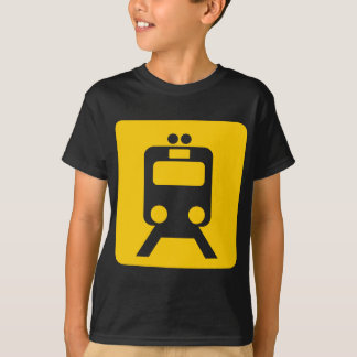 Camiseta Rótulo de trenes -