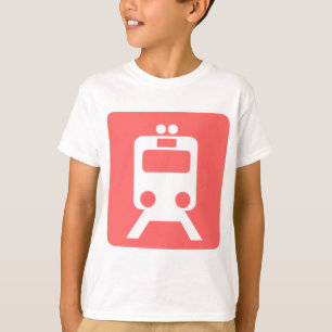 Camiseta Rótulo de trenes -