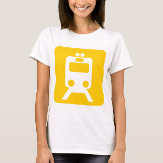 Camiseta Rótulo de trenes -