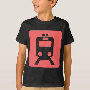 Camiseta Rótulo de trenes -