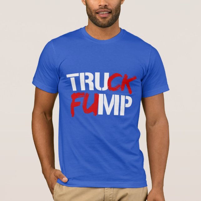 Camiseta RÓTULO del CAMIÓN FUMP - blanco - - elección 2016 (Anverso)