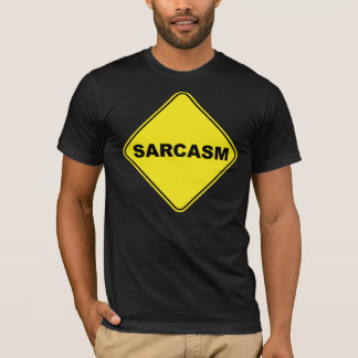 Camiseta Rótulo del sarcasmo
