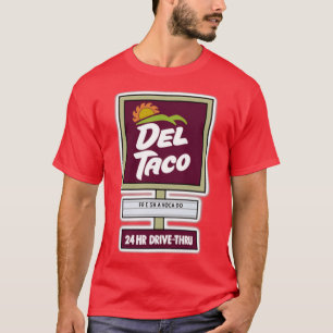 Camiseta Rótulo Del Taco