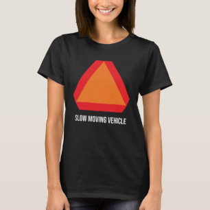 Camiseta Rótulo del vehículo en movimiento lento 1