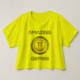 Camiseta Rótulo del zodiaco de los géminis