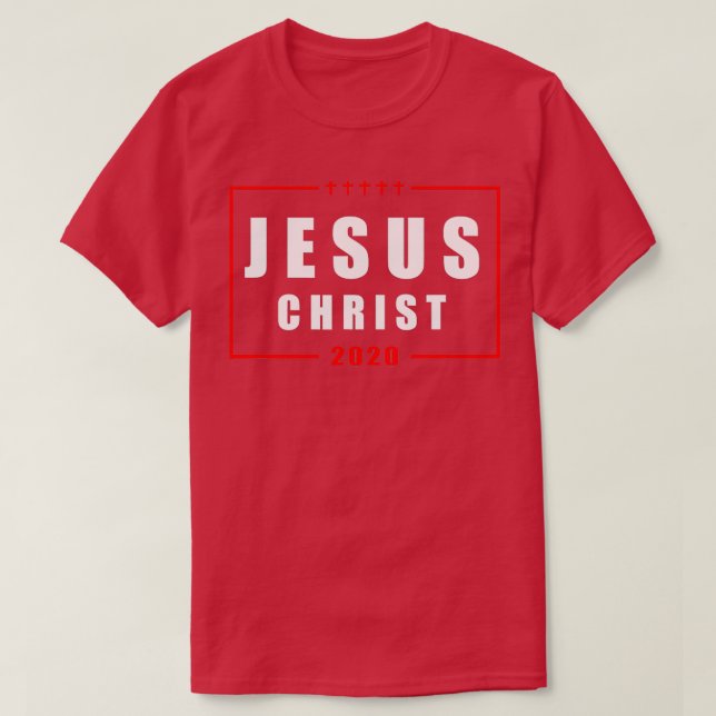 Camiseta Rótulo Electoral Jesucristo 2020 (Diseño del anverso)