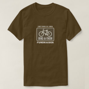 Camiseta Rótulo en bicicleta, evento benéfico de bicicleta