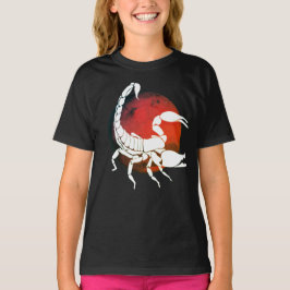 Camiseta Rótulo Escorpio Zodiac