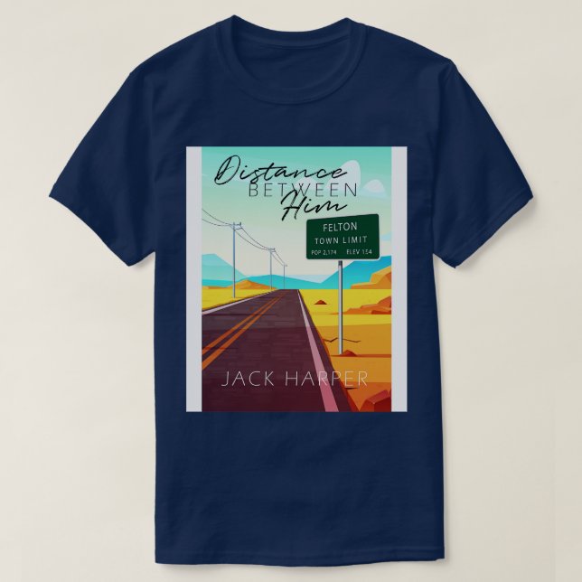 Camiseta Rótulo Felton Louisiana Road TShirt (Diseño del anverso)