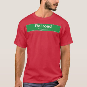 Camiseta Rótulo Ferroviario de Pensilvania
