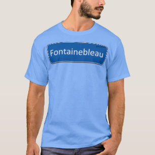 Camiseta Rótulo Fontainebleau Road
