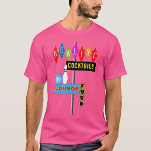 Camiseta Rótulo Fun Bowling Alley