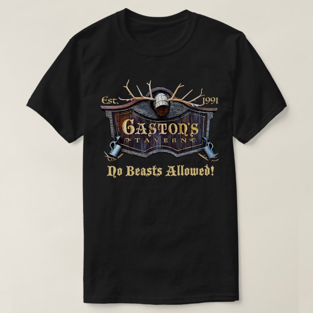 Camiseta Rótulo Gastons Tavern (Diseño del anverso)