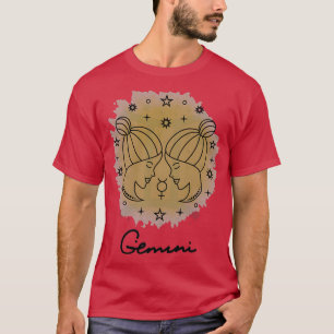 Camiseta Rótulo Gemini Horoscope