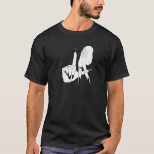 Camiseta Rótulo Halloween Witch Hand Para Los Locales De LA