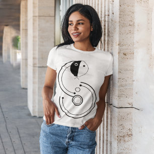 Camiseta Rótulo Hebi Snake Zodiac