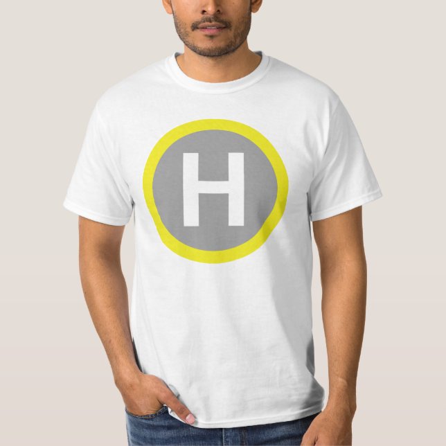 Camiseta Rótulo Helipad (Anverso)
