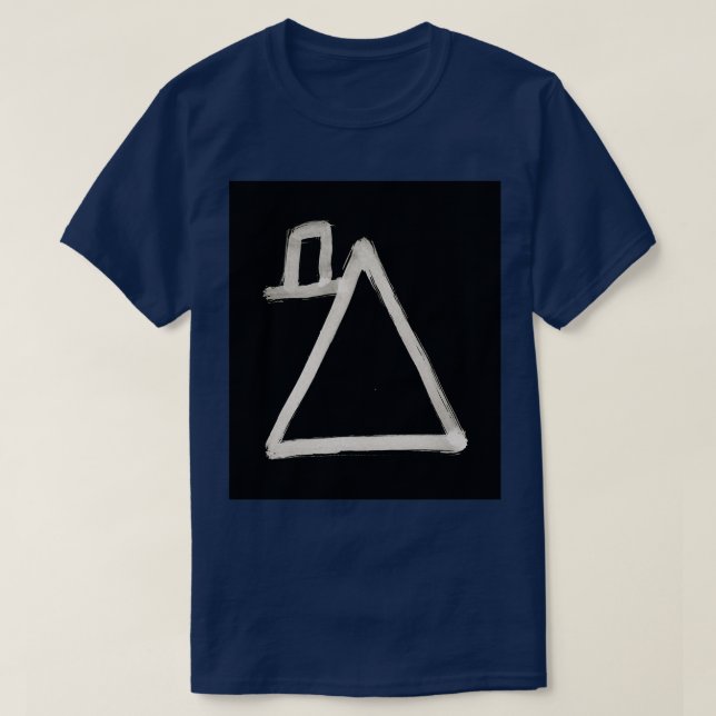 Camiseta Rótulo Hobo 097 rico invertido (Diseño del anverso)