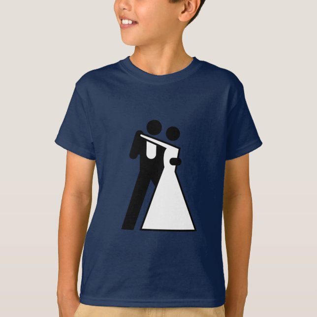 Camiseta Rótulo Int para Novia y Groom (Anverso)