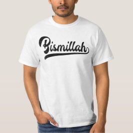 Camiseta Rótulo Islámico Bismillah