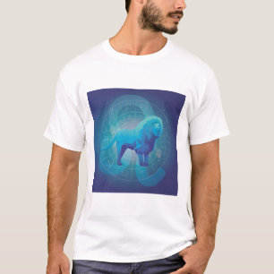 Camiseta Rótulo Leo Zodiac