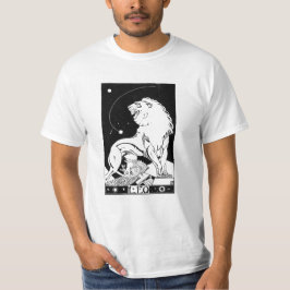 Camiseta Rótulo Leo Zodiac