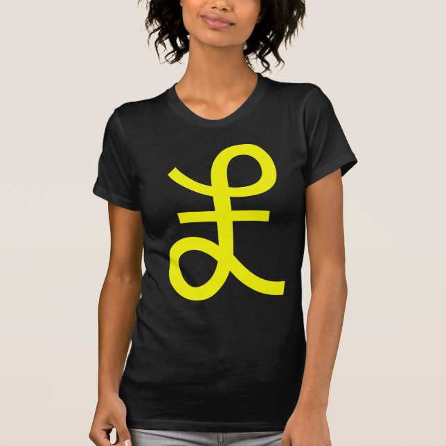 Camiseta Rótulo libra (Anverso)
