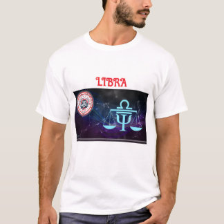 Camiseta Rótulo LIBRA