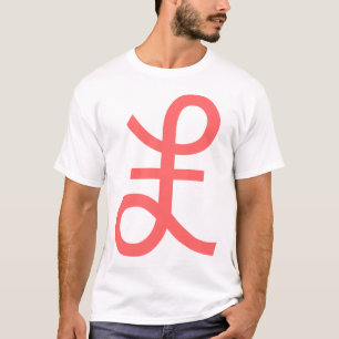 Camiseta Rótulo libra