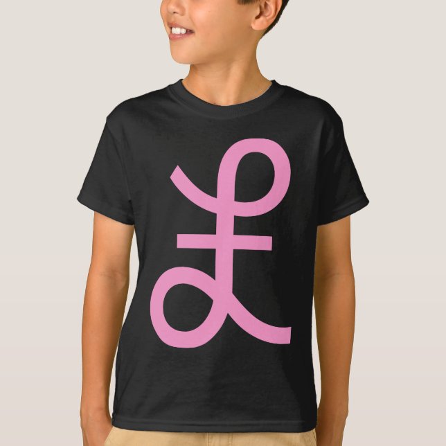 Camiseta Rótulo libra (Anverso)
