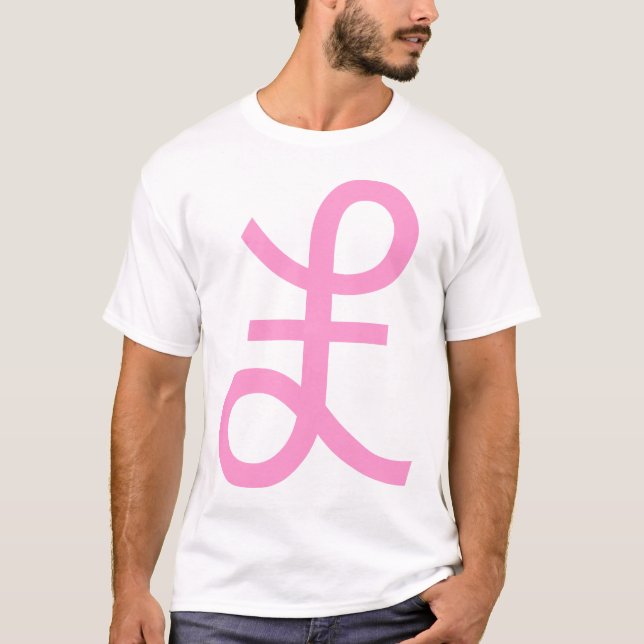 Camiseta Rótulo libra (Anverso)