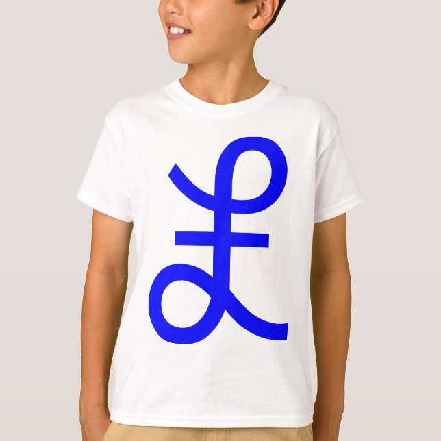 Camiseta Rótulo libra (Anverso)