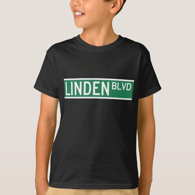 Camiseta Rótulo Linden Boulevard (Anverso)