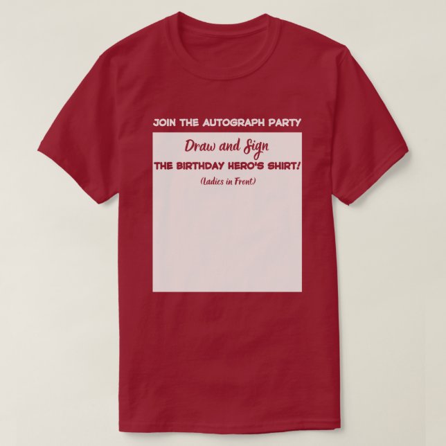 Camiseta Rótulo Mi Camisa. Es Mi Cumpleaños. Fiesta de dibu (Diseño del anverso)