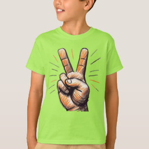 Camiseta Rótulo Paz V