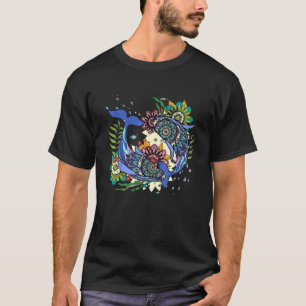 Camiseta Rótulo Pisces Zodiac