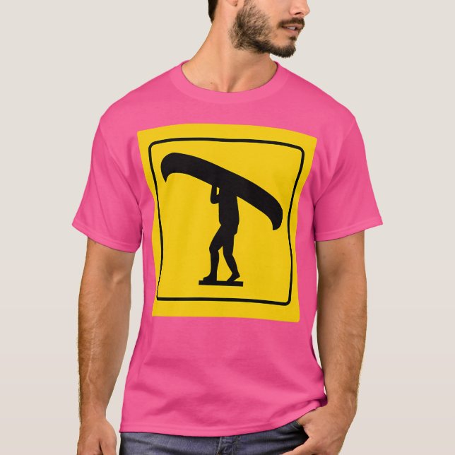 Camiseta Rótulo portage amarillo (Anverso)