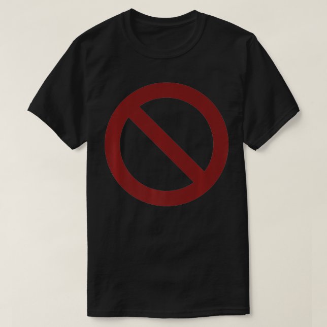 Camiseta RÓTULO PROHIBIDO Premium (Diseño del anverso)