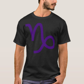 Camiseta Rótulo púrpura de Capricornio Kurloz Gamzee Makara