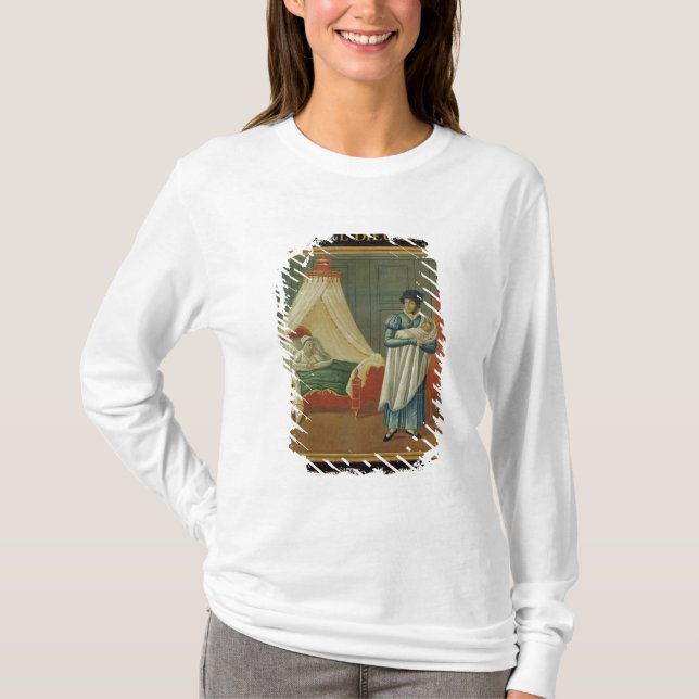 Camiseta Rótulo que hace publicidad de los servicios de una (Anverso)