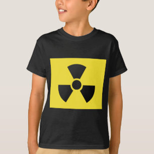 Camiseta Rótulo radiactivo