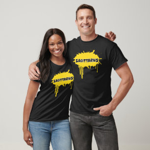 Camiseta Rótulo Sagittarius Zodiac
