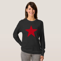 Rótulo Símbolo de la Estrella Roja de la guerra mi