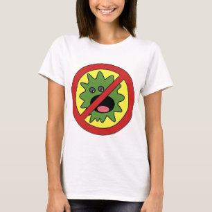 Camiseta Rótulo sin monstruos