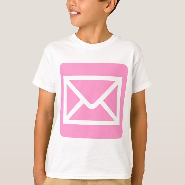 Camiseta Rótulo sobre - Rosa (Anverso)