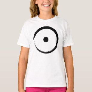 Camiseta Rótulo solar astrológico - Budismo Círculo Zen 1