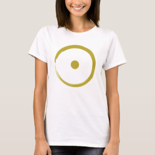 Camiseta Rótulo solar astrológico - Budismo Círculo Zen 3