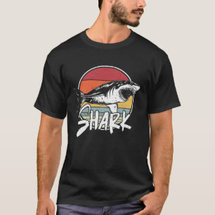Camiseta Rótulo subacuático de Hammerhead Shark Fin