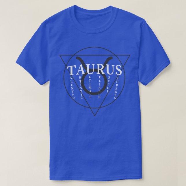Camiseta Rótulo Taurus (Diseño del anverso)
