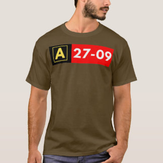 Camiseta Rótulo Taxiway Runway